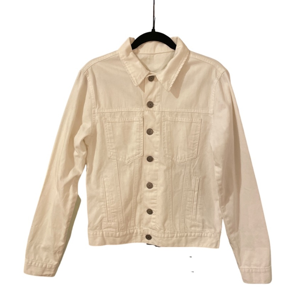 White Vintage Denim Jacket